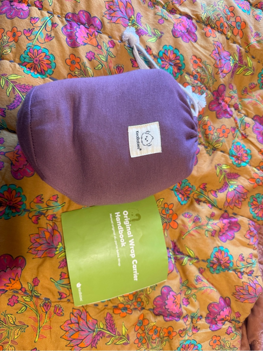 Keababies Purple Wrap Carrier